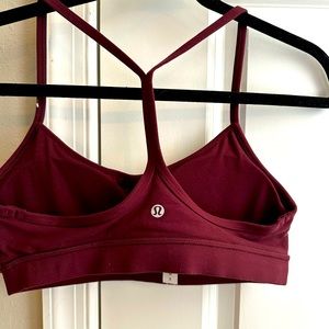 Lululemon Y flow bra
